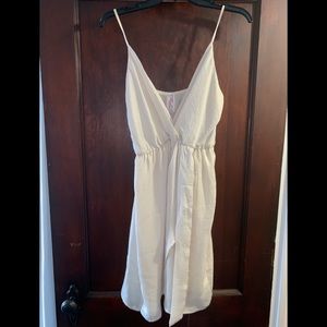 Champagne spaghetti strap dress